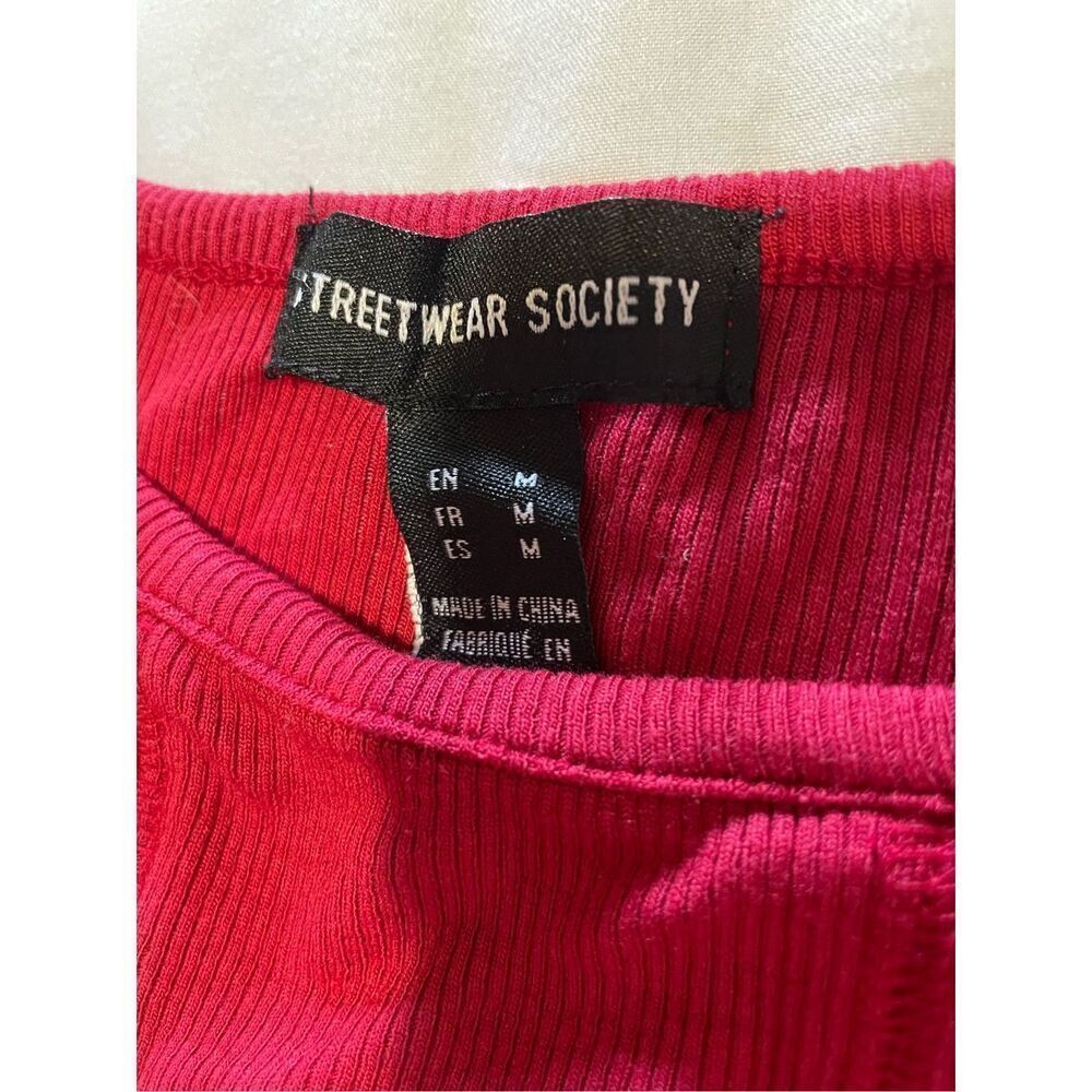 NWT Streetwear Society Long Sleeve fitted t-shirt - Picture 6 of 9